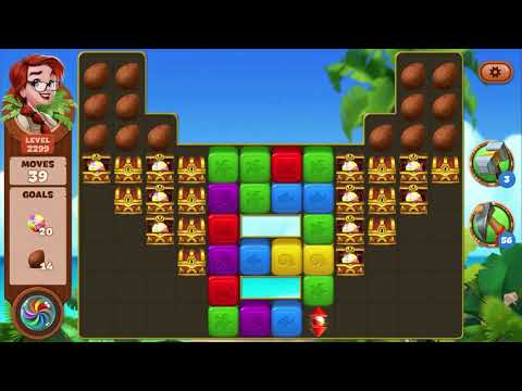 Lost Island Blast Adventure Level 2299 NO BOOSTERS - A S GAMING ✔️