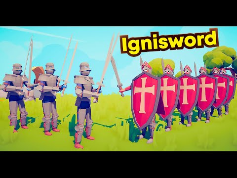 TABS Mod 3 Ignisword vs Units