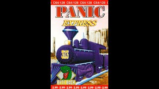 Commodore 64 Tape Loader Red Rat Software Panic Express 1986