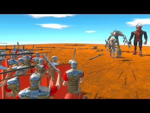 50 ROMANUS VS X5 INFERNALS - Animal Revolt Battle Simulator