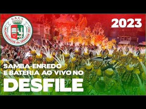 Grande Rio 2023 | Desfile oficial | Samba ao vivo - #DESFILES23