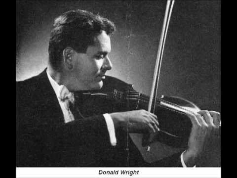 Donald Wright - Hindemith Viola Sonata, Op. 11, No. 4