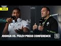 Anthony Joshua Vs Kubrat Pulev Full Final Press Conference