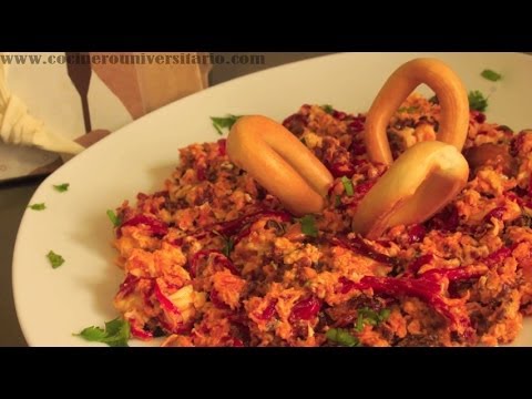 REVUELTO DE MORCILLA Y PIMIENTOS DEL PIQUILLO I RECETAS DE COCINA