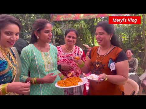 Monday Program || Vasaikar Wedding || Joyson N Milka || Vasai || @merylsvlog 