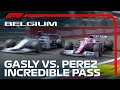 Pierre Gasly’s Sensational Overtake Through Eau Rouge | 2020 Belgian Grand Prix