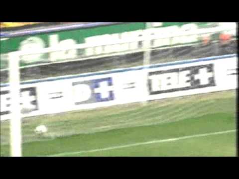 Serie A 2000-2001, day 21 Milan - Parma 2-2 (Maldini, Milosevic, Guglielminpietro, M.Amoroso)