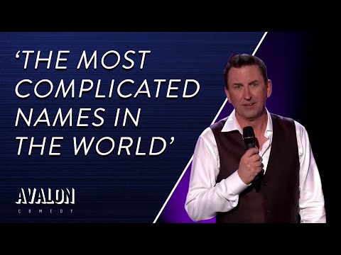 Lee Mack: Spelling Irish Names  | Live Comedy | Avalon