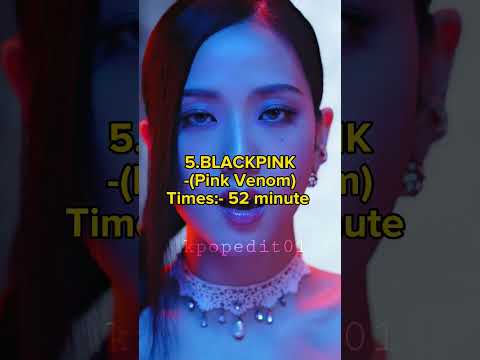 Top 10 Fastest Kpop MV to reach 10M views #foryou #kpopedit #kpop