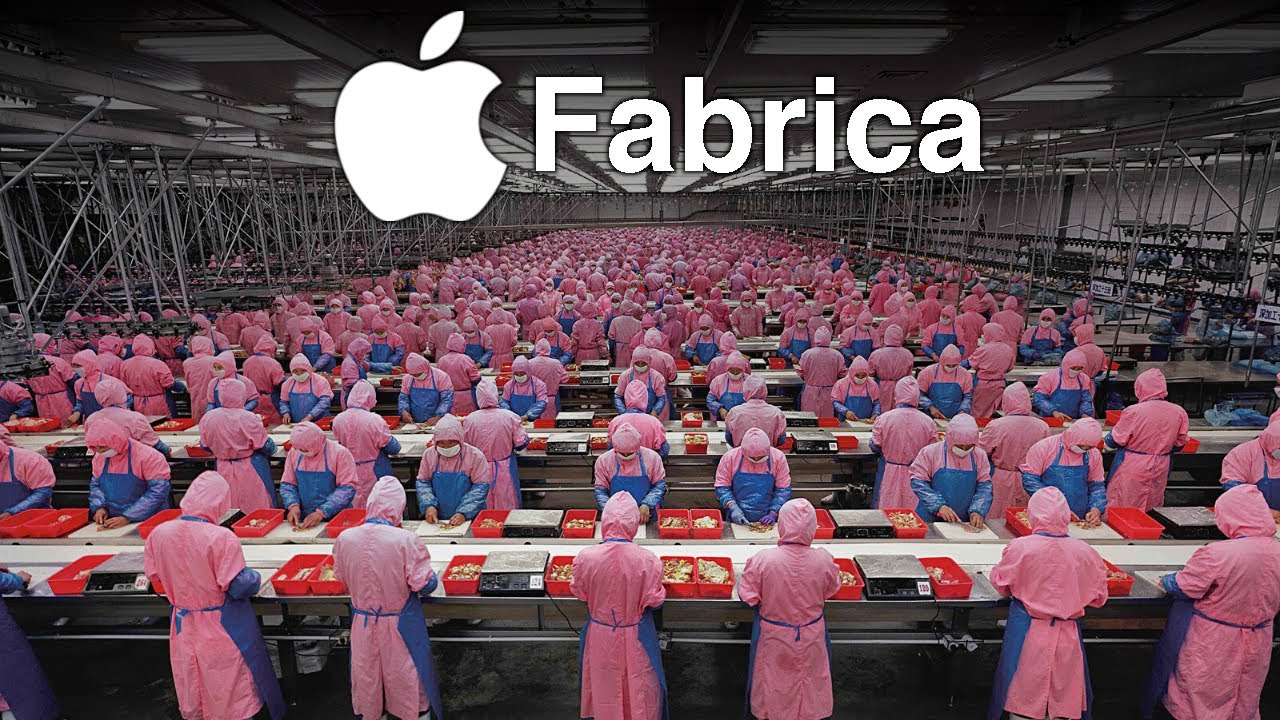 Dentro de la Fábrica de iPhones en China