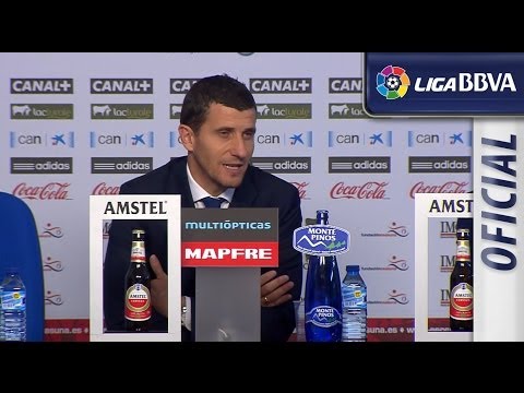 Rueda de Prensa de Javi Gracia tras el Osasuna (2-2) Real Madrid - HD