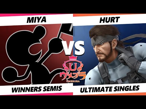 Umebura SP 11 TOP 8 - Miya (Game & Watch) Vs. Hurt (Snake) Smash Ultimate - SSBU