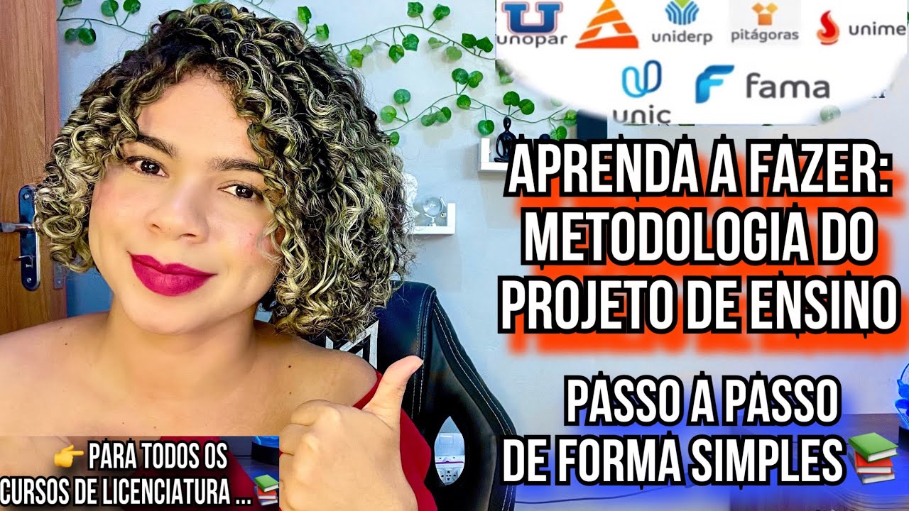 Metodologia do Projeto de Ensino - Para todos os cursos