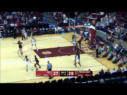 Women's Basketball: USC 51, Texas A&M 71 - Highlights 12/19/18