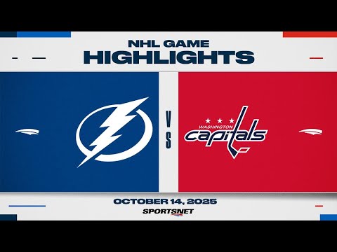 NHL Highlights | Lightning vs. Capitals - October 14, 2025