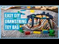 Easy DIY Drawstring Toy Bag