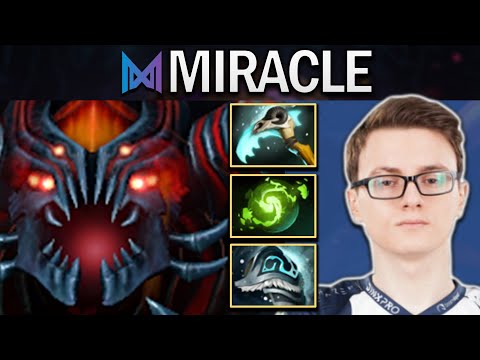 Shadow Fiend Dota 2 7.32 Gameplay Nigma.Miracle with 22 Kills and Vyse-Refresher - TI12