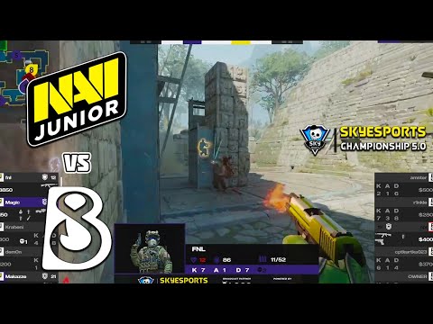 NAVI Junior vs B8 | Skyesports Championship 5.0: European Qualifier - HiGHLiGHTS | CS2
