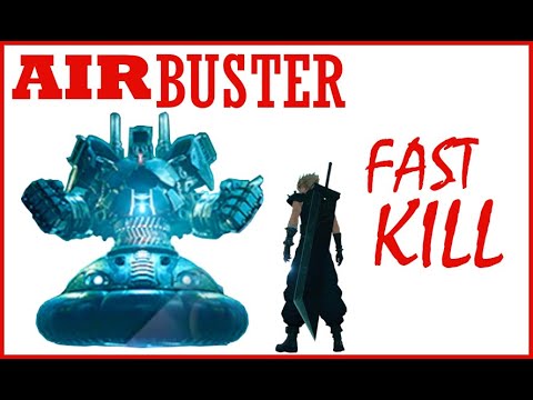 Final Fantasy 7 Remake | AIR BUSTER FAST KILL | 2:44