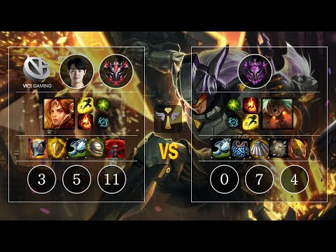 VG Maestro Leona vs Nautilus Sup - KR Patch 10.12
