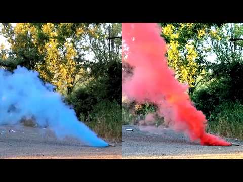Video Fum color, 7 culori