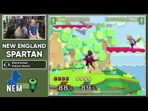 NE Melee Spartan - Louis (Falco) vs. Silver (Fox) - Melee Pools
