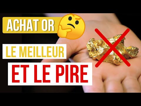 Quel Type d'Or Acheter ? Le Meilleur et le PIRE !! (achat d'or physique)