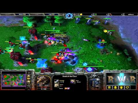 U2.EmalFan (HU) vs IAM.Zhou_xixi (NE) - WarCraft 3 gameplay - RN184