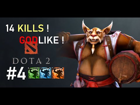 14 Kills ! Beyond Godlike - Brewmaster - Dota 2 - Offlane - Episode 4 - 7.32d