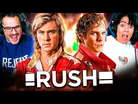 RUSH (2013) TOOK US FOR A RIDE!! MOVIE REACTION!! First Time Watching!! Chris Hemsworth | Formula 1
