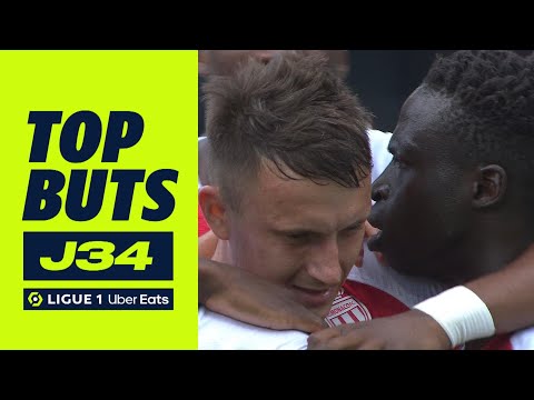 Top buts 34ème journée - Ligue 1 Uber Eats / 2022-2023