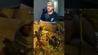Bayek Aura | Assassin’s Creed Origins Cinematic Trailer Reaction #shorts #gaming #assassinscreed