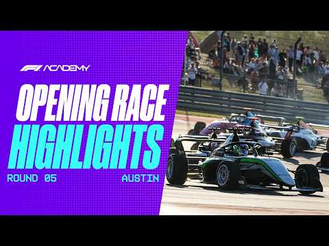 Opening Race Highlights | Austin 2026 | F1 ACADEMY
