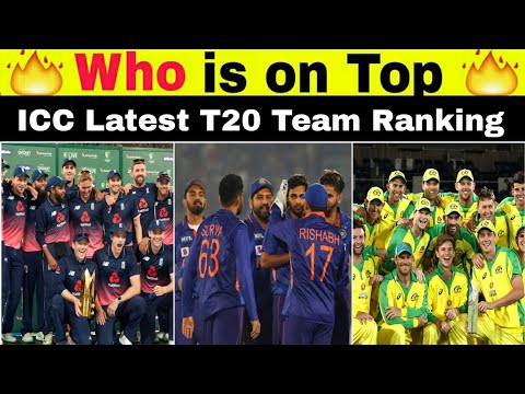 ICC Latest T20 Team Ranking || #shorts