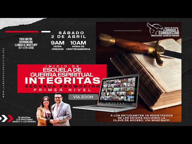 Vídeo relacionado con PRINCIPIOS DE GUERRA ESPIRITUAL LIBRO #2: ESCUELA DE EQUIPAMIENTO INTEGRITAS