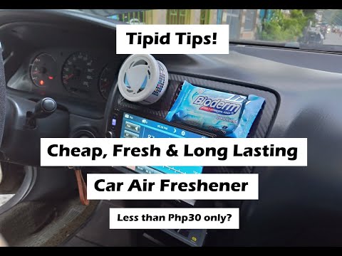 Life Hack! Cheap, Fresh & Long Lasting Car Air Freshener!