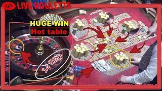 🔴LIVE ROULETTE |🚨Exclusively [FULL WINS ] SESSION💰HUGE WIN at Las Vegas Casino[Hot table & bets]✅