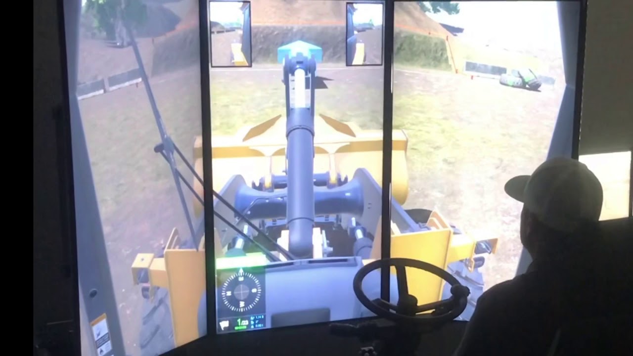 Cm-labs heavy equipment training simulator