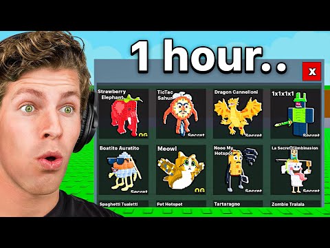 I Got Every Brainrot In 1 Hour..