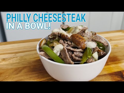 Making Philly Cheesesteak Healthy ish - Meal Prep Powerbowl