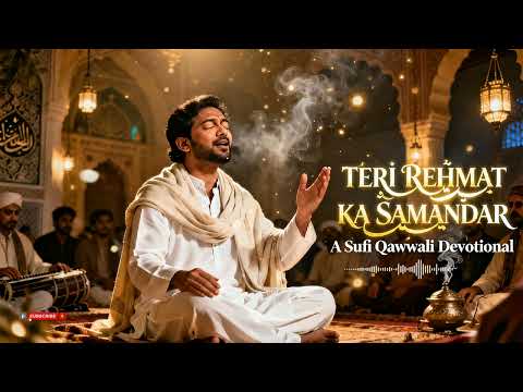 TERI REHMAT KA SAMANDAR | Soulful Sufi Qawwali | Hindi Urdu Devotional Song