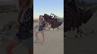 Galleta Meadows Estates metal sculptures in Borrego Springs. Kevin LiT on October 8, 2025