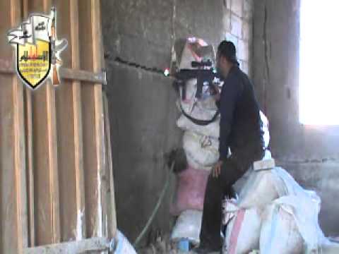 استهداف قناصي كتيبة سيف الإسلام لجنود النظام في بلدة زملكا في ريف دمشق