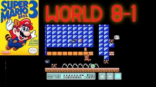 Mario 3 World 8-1 (WITH ALL SECRETS)