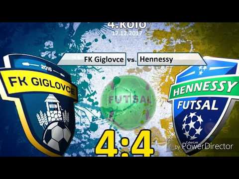 FK Giglovce - Hennessy - 4. kolo (zostrih) - 2017/2018
