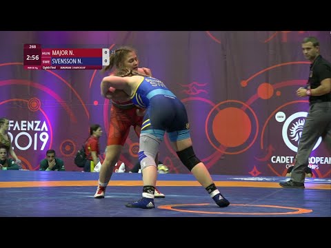 1/8 WW - 65 kg: N. MAJOR (HUN) v. N. SVENSSON (SWE)