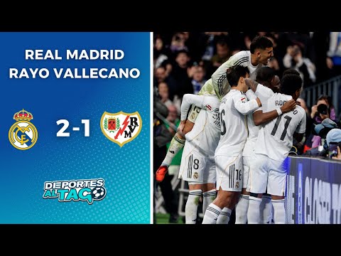 ⚽ REAL MADRID 🆚 RAYO VALLECANO EN VIVO - JORNADA 22 LA LIGA ✅
