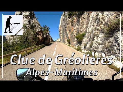 Clue de Gréolières / Pas de Tous Vent, Balcony Road D2, Maritime Alps, France - by motorcycle