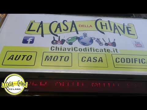 DUPLICAZIONE CHIAVE AUTO CON TELECOMANDO PER OPEL CORSA MILANO