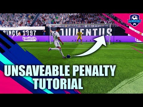 FIFA 19 UNSAVEABLE PENALTY KICK TUTORIAL - HOW TO SCORE PENALTIES EVERYTIME - SECRET TIPS & TRICKS